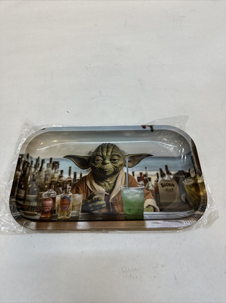 BABY YODA  METAL ROLLING TRAY