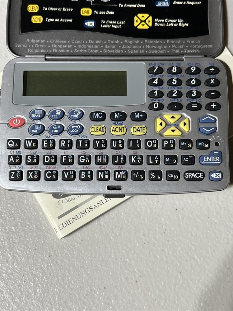 ZERO 26 language Translator S/N : A44425 From Global Translator Test Work Great