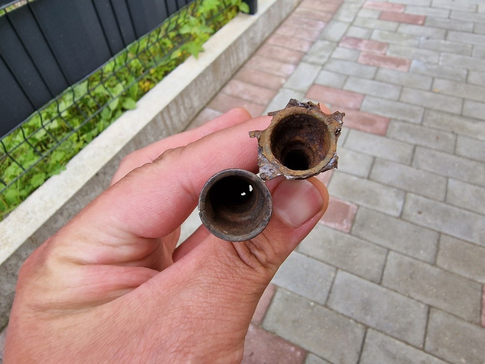 WW2 Accessories from the German bunker relic.
