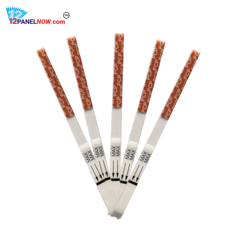 [25 Pack] PCP/Phencyclidine Drug Test Strips | Instant Read Test
