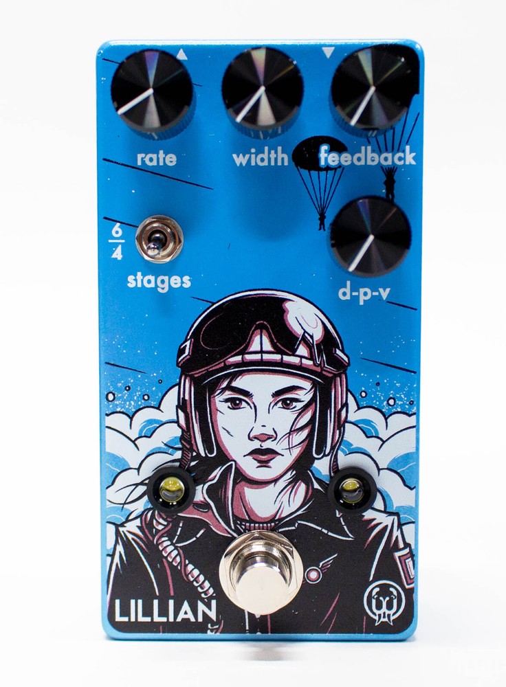 Walrus Audio Lillian Analog Phaser Guitar Effect Pedal - NEW
