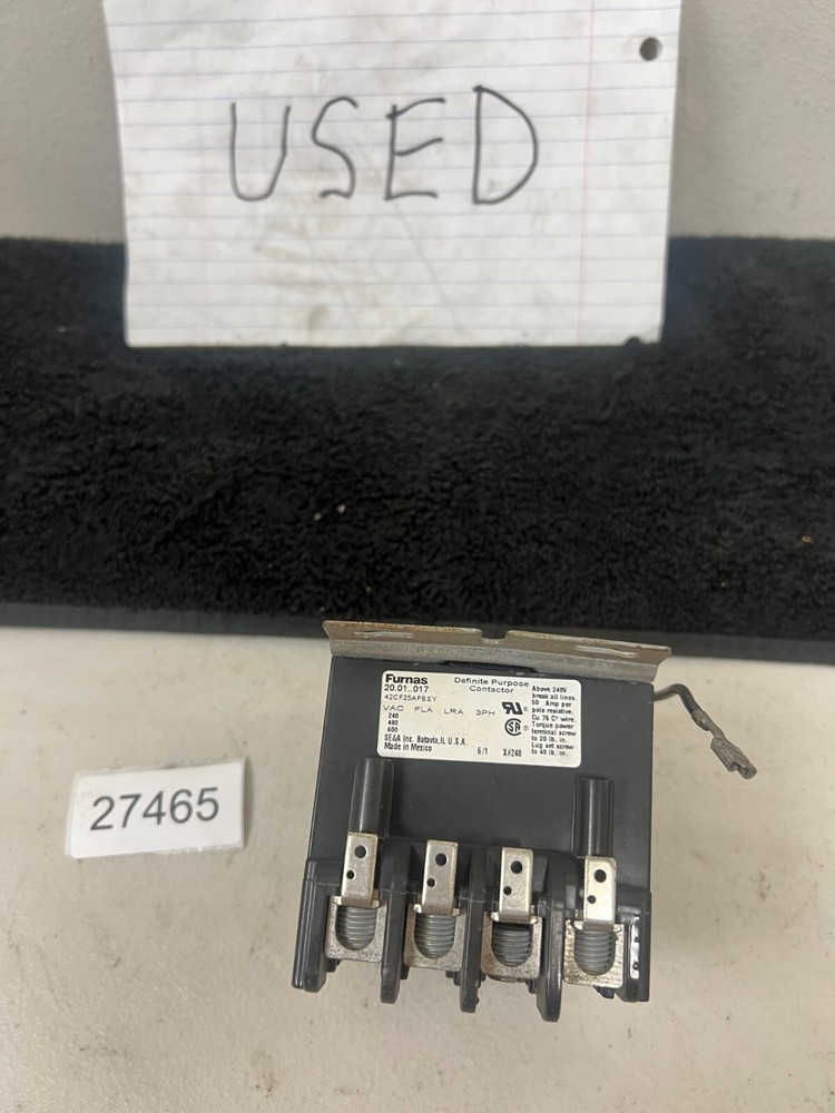 Furnas 42CF25AFBSY Definite Purpose Contactor