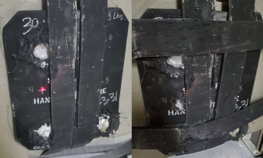 Single Curve Level III+ Ceramic/Composite Body Armor Plate