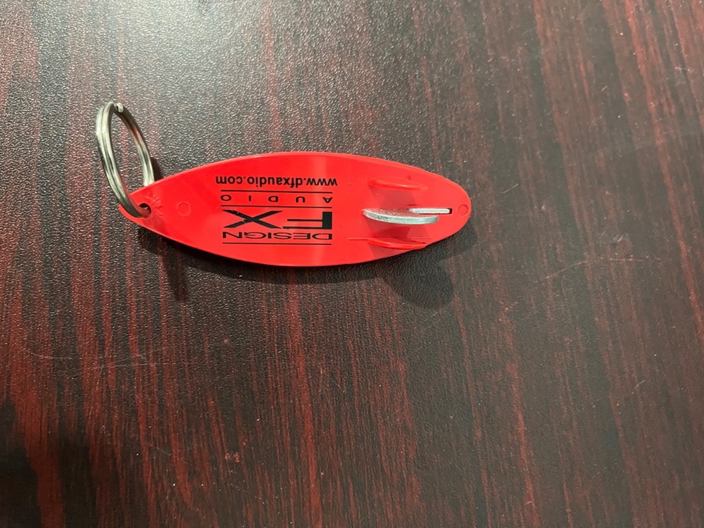 Red Surfboard Keychain Bottle Opener New