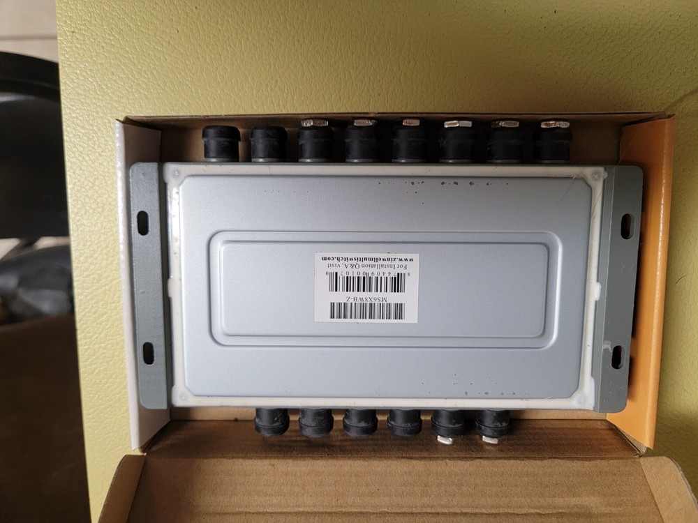 NEW ZINWELL WIDE-BAND 6X8 MULTI-SWITCH WB68