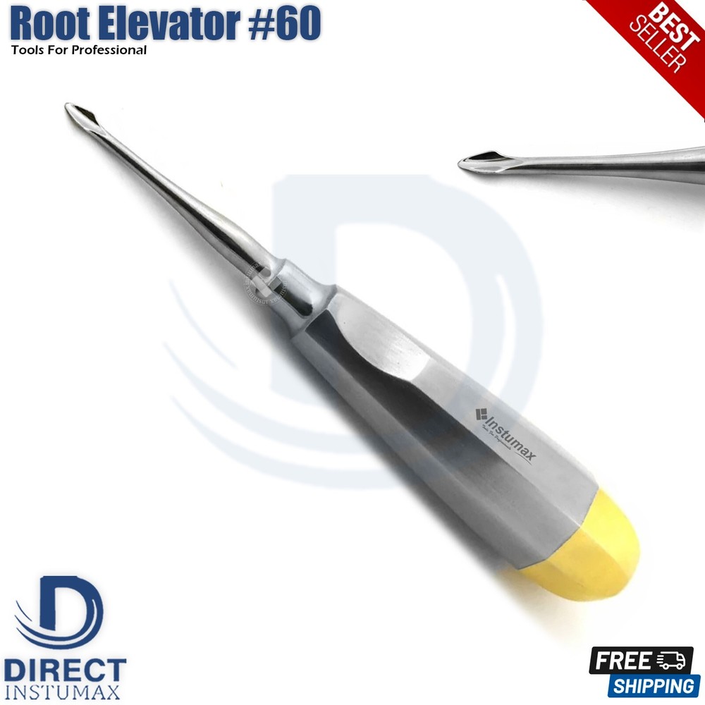 10Pcs Dental Tooth Extraction Instruments Kit Oral Surgery Elevators, Retractors