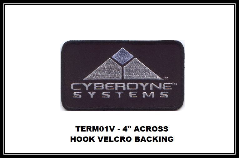 TERMINATOR Patch with Hook Backing - TERM01V