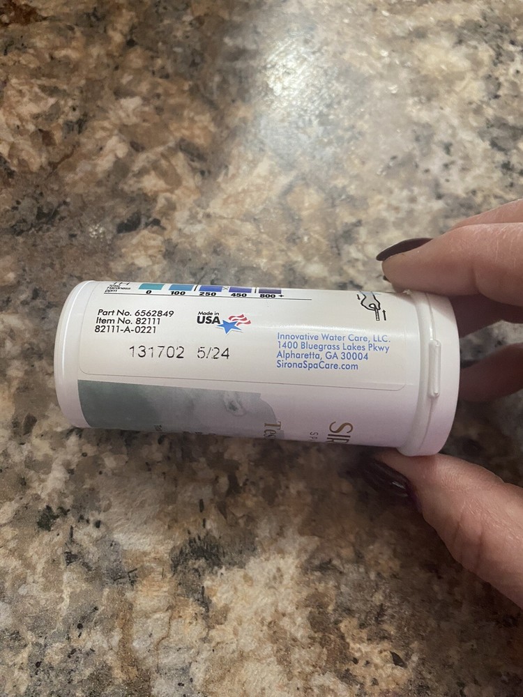 Sirona Spa Care Test Strips