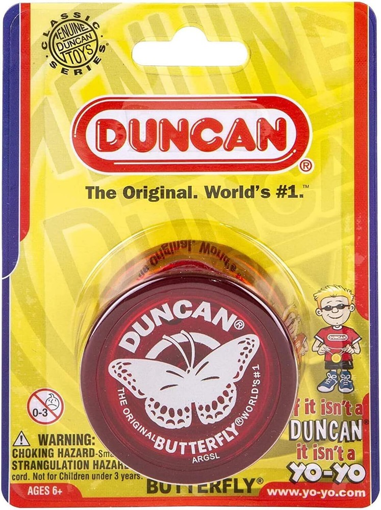 Duncan Butterfly Yo-Yo, Red