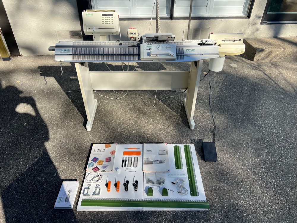 passap e6000 knitting machine