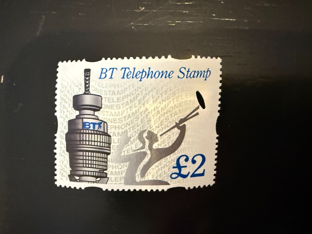 British Telecom £2 Telephone Stamp - Mint / Unhinged