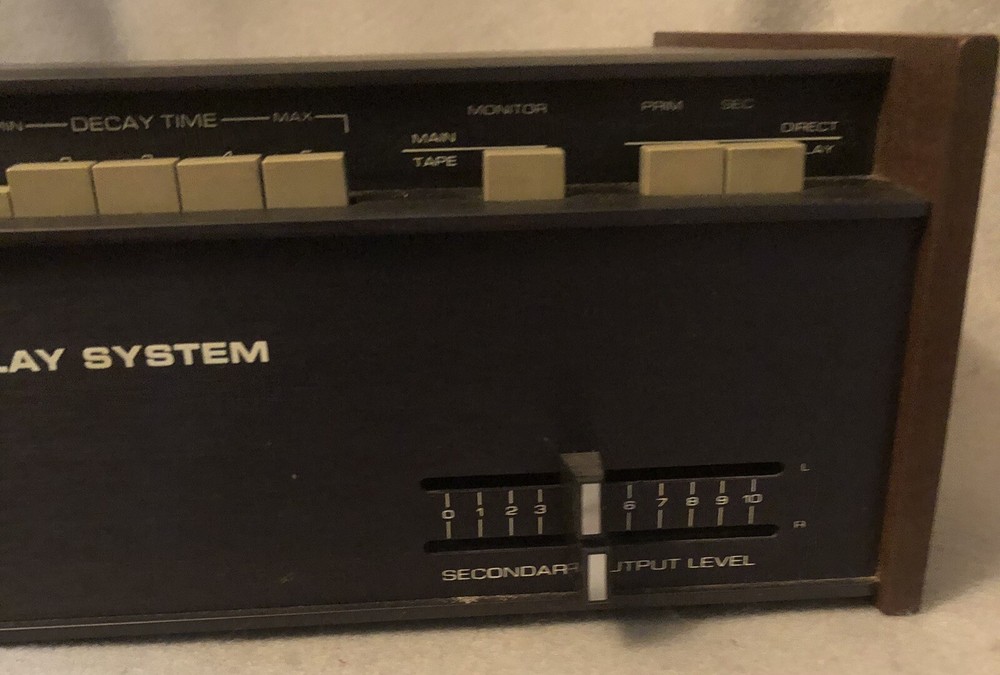Original Collectible 1976 Model One Audio Pulse Digital Time Delay System