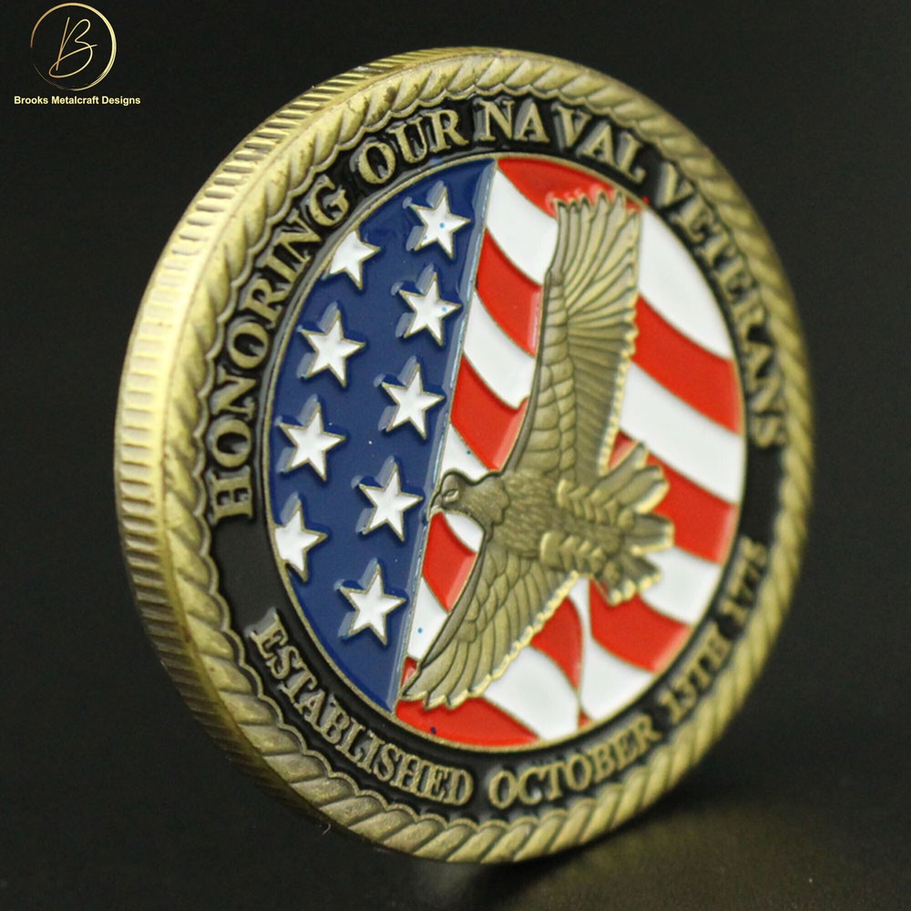 Honoring Our Naval Veterans Challenge Coin