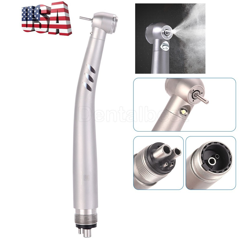 Dental E-generator LED High Speed Handpiece 2 Hole Ceramic Torque Head