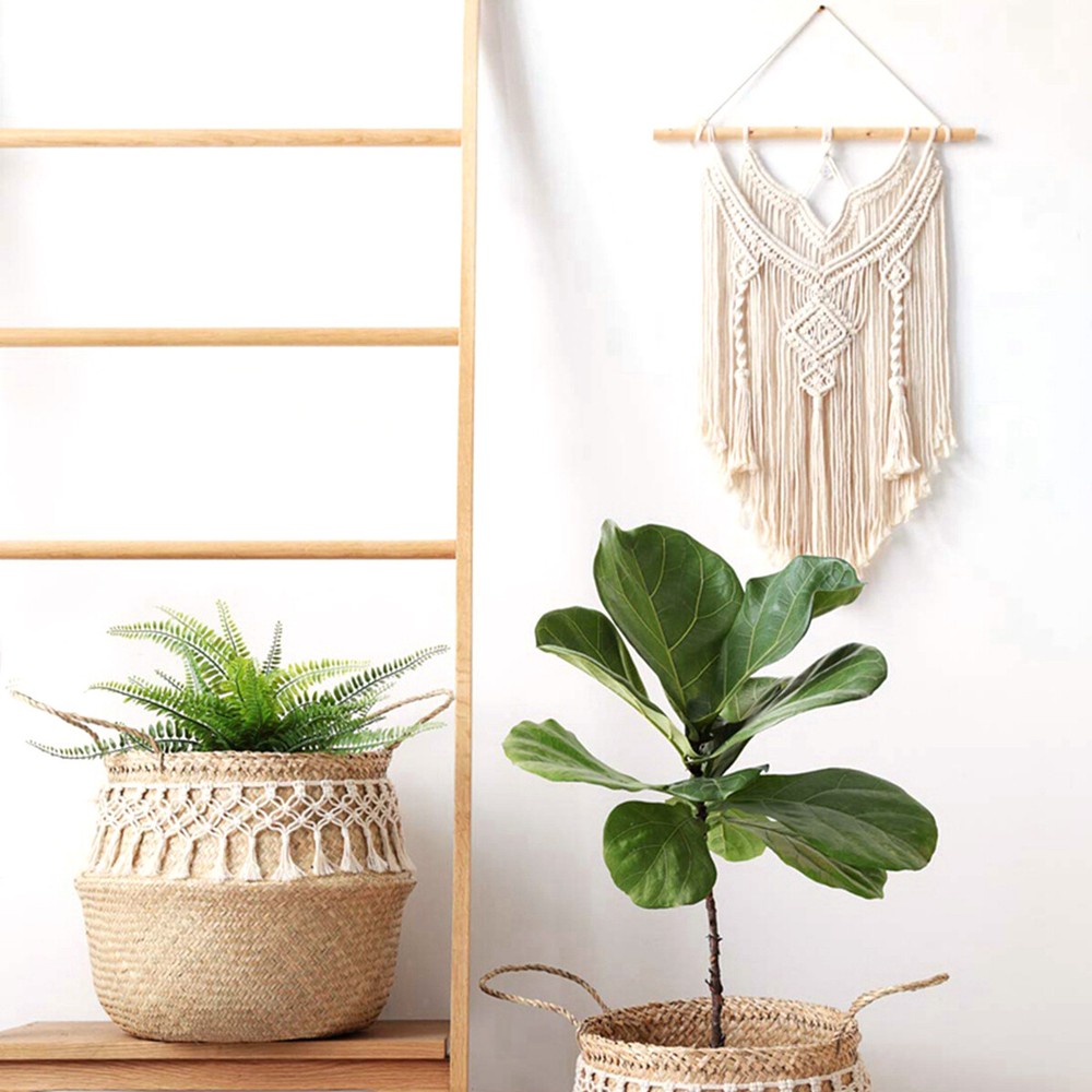 Macrame Wall Hanging Tapestry Wall Decors Boho Chic Woven Home Decor US