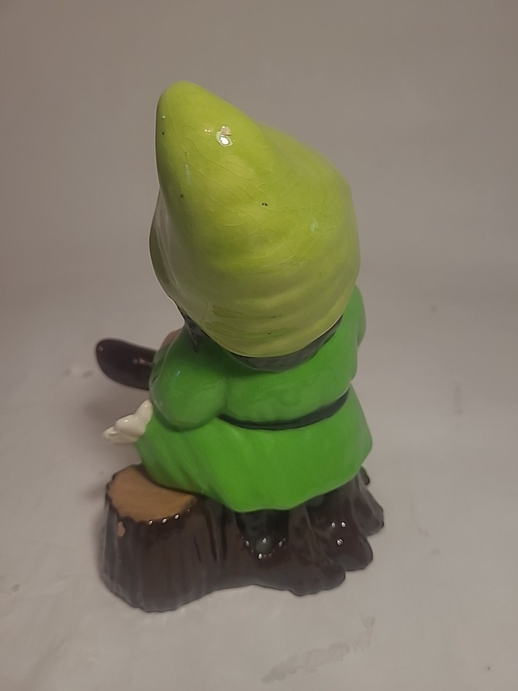 Vtg Ceramic Atlantic Mold Gnome