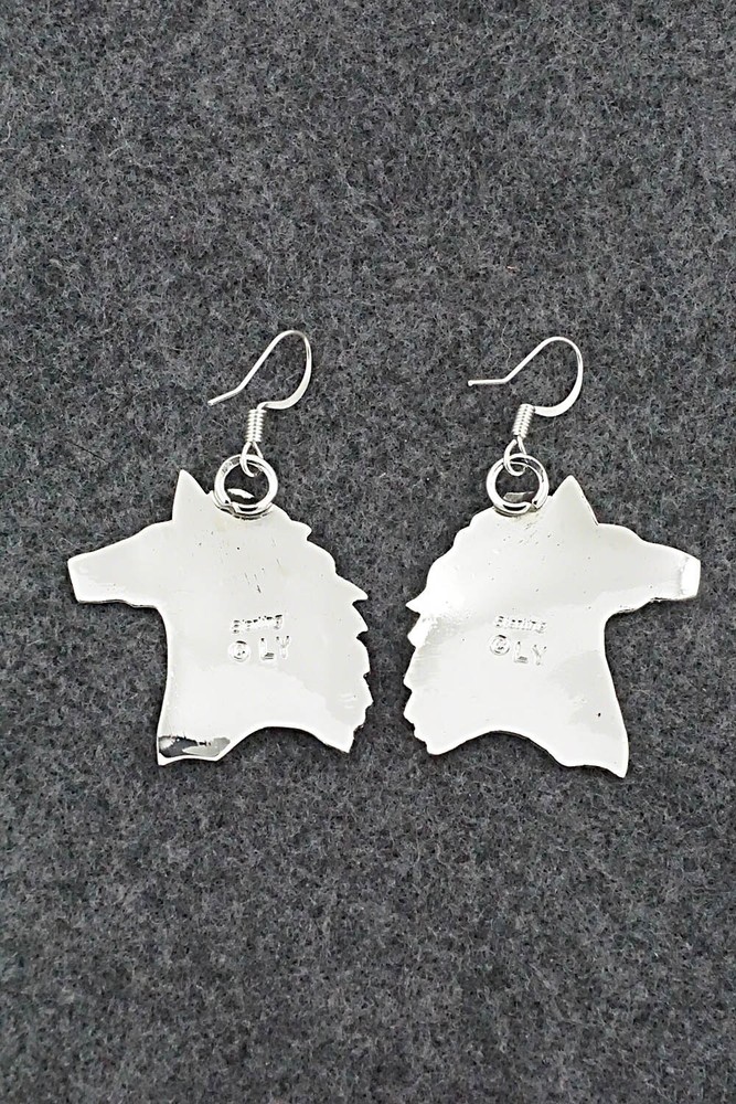 Sterling Silver Earrings - Louise Yazzie