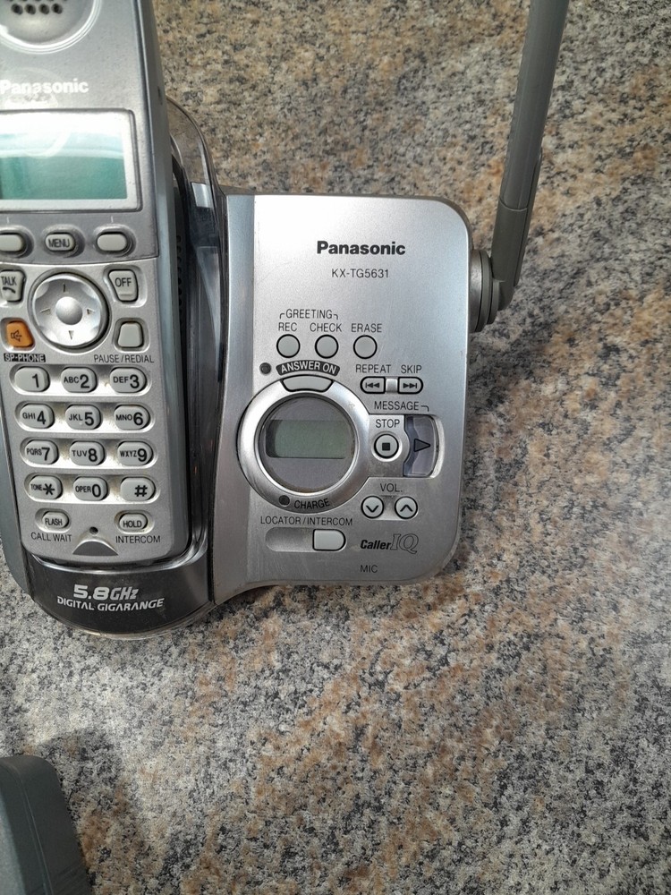 PANASONIC KX-TG5631 Tested Working Needs Replacement Battery