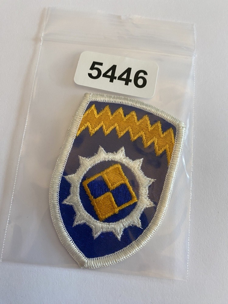 US Army Alaska Support Command Patch Full Color Patch INV5446