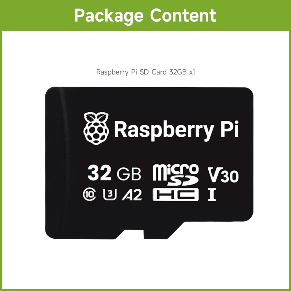 Official Raspberry Pi Class A2 SD Card Compatible microSDHC MicroSDXC Support