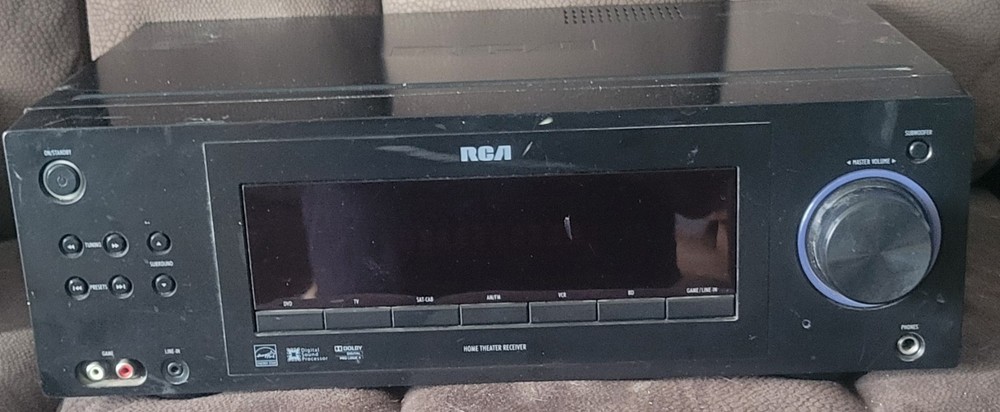 Rca RT2870R Audio Reciever No Remote