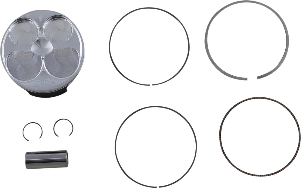 WOSSNER Piston Kit - 76.97 mm - Yamaha 8957DB