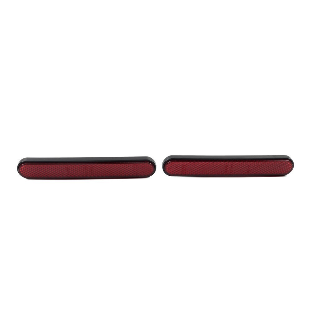 2PCS Universal Front Rear Fork Leg Reflective Reflector Sticker For Harley