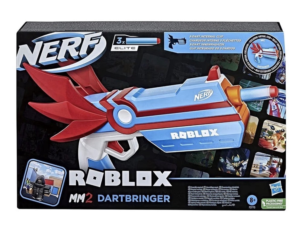 NERF Roblox MM2 Dartbringer Murder Mystery 2 - Includes Game Code 1 Redemption