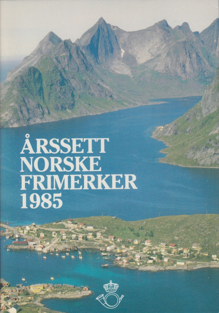 Norway, 1985 Year Set complete in Norway Post folder, fresh, VF