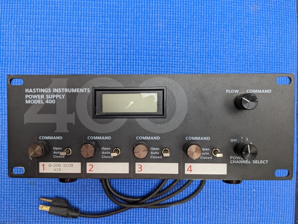 Hastings Instruments Teledyne Model 400 Mass Flowmeter Controller Power Supply