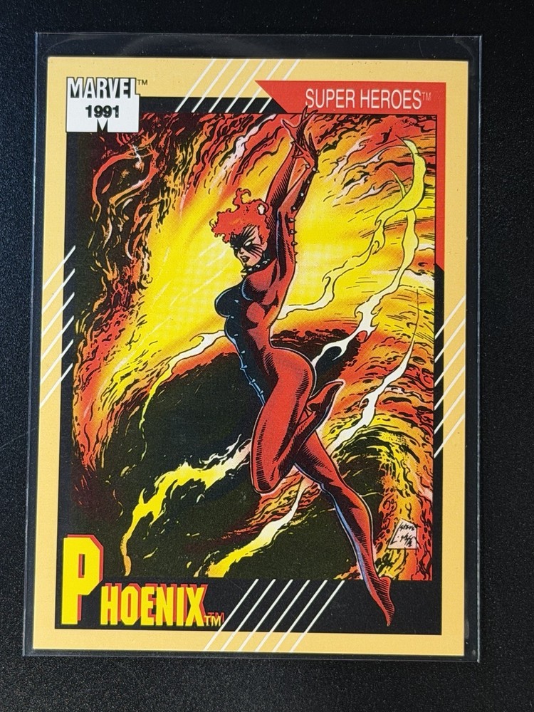 PHOENIX(Super Heroes)1991 Marvel Impel Trading Card- #5