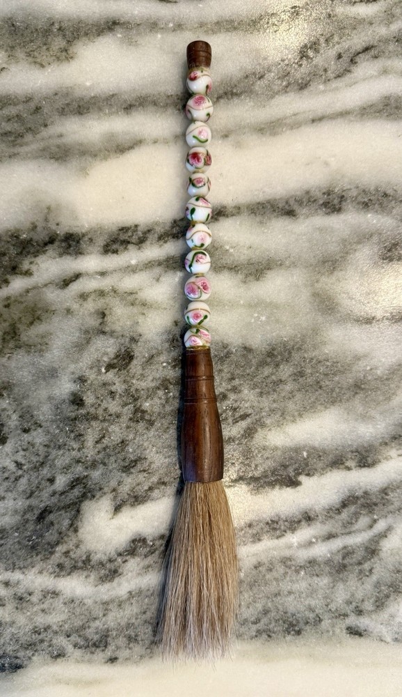Vintage Chinese Beaded Paint Brushes
