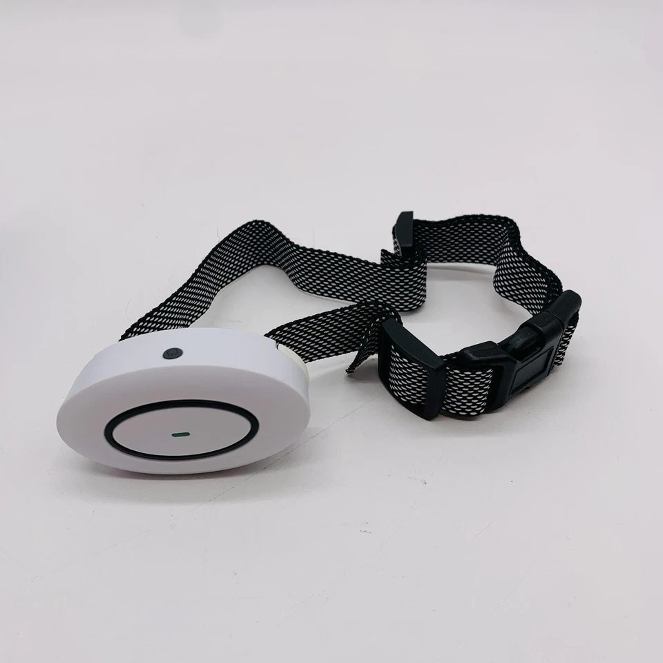 Dog Friendly Static Rechargeable Remote Dog Training Collar, White & Black