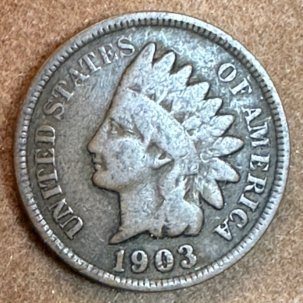 INDIAN HEAD PENNY 1903