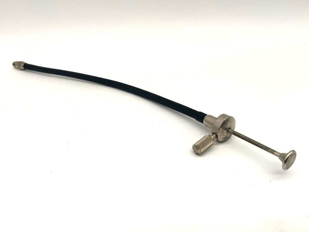 Prontor AGC Approximately 14Cm Cable Release Black With Locking Cable Release