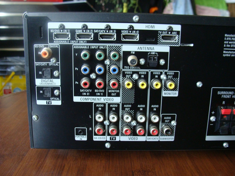 Sony Multi-Channel 7.1 AV Receiver Model STR-DH520