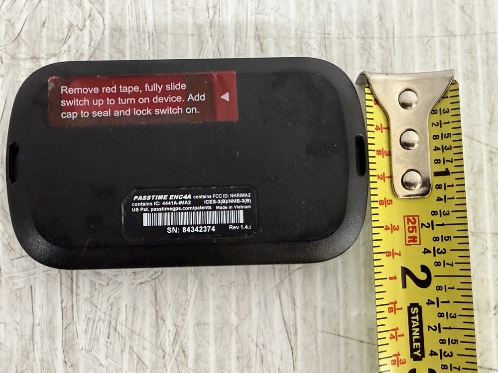 Passtime ENC4A GPS BATTERY OPERATED TRACKING DEVICE