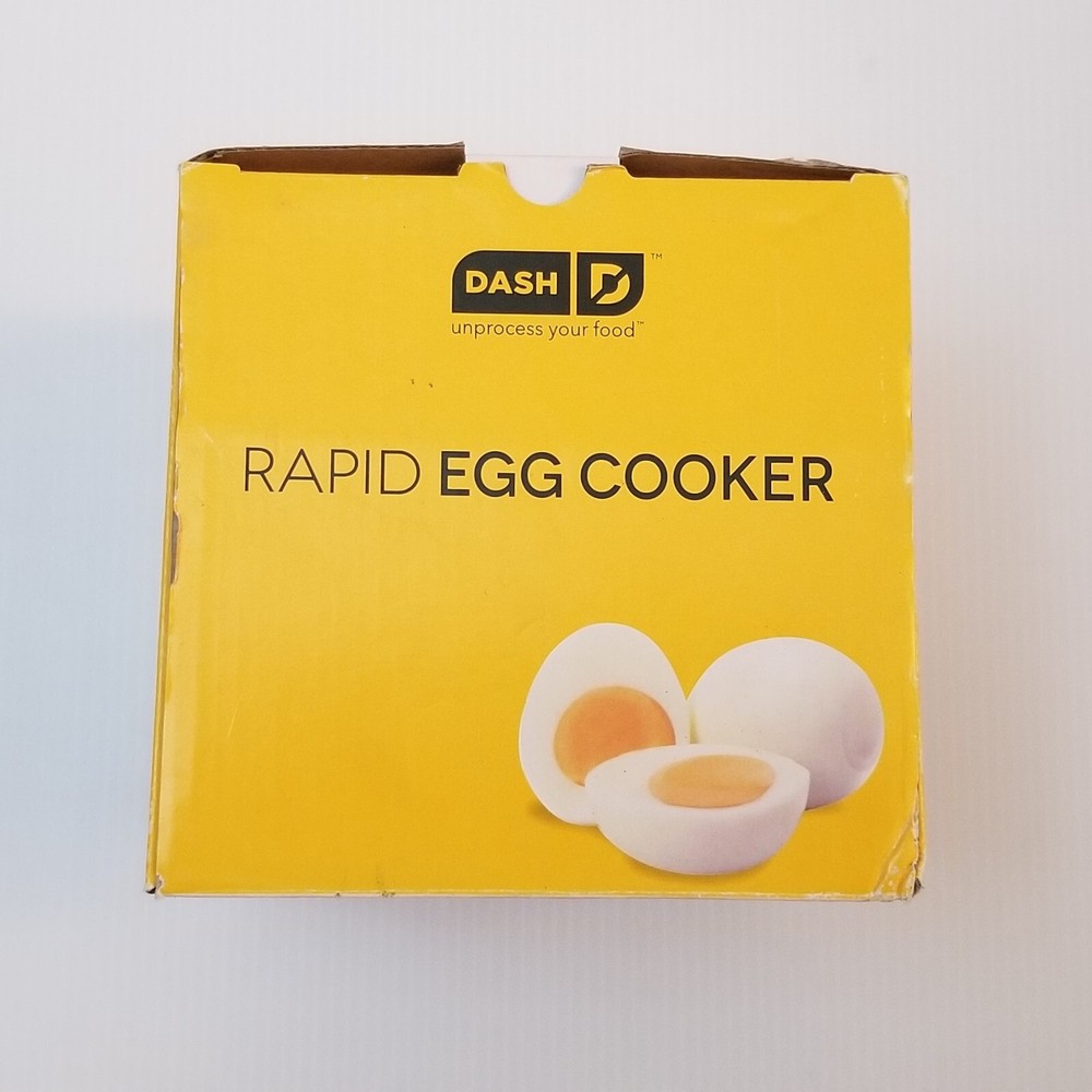 Dash Rapid Egg Cooker Electric 6 Egg Capacity Hard Boiled/Poached/Scrambled Eggs
