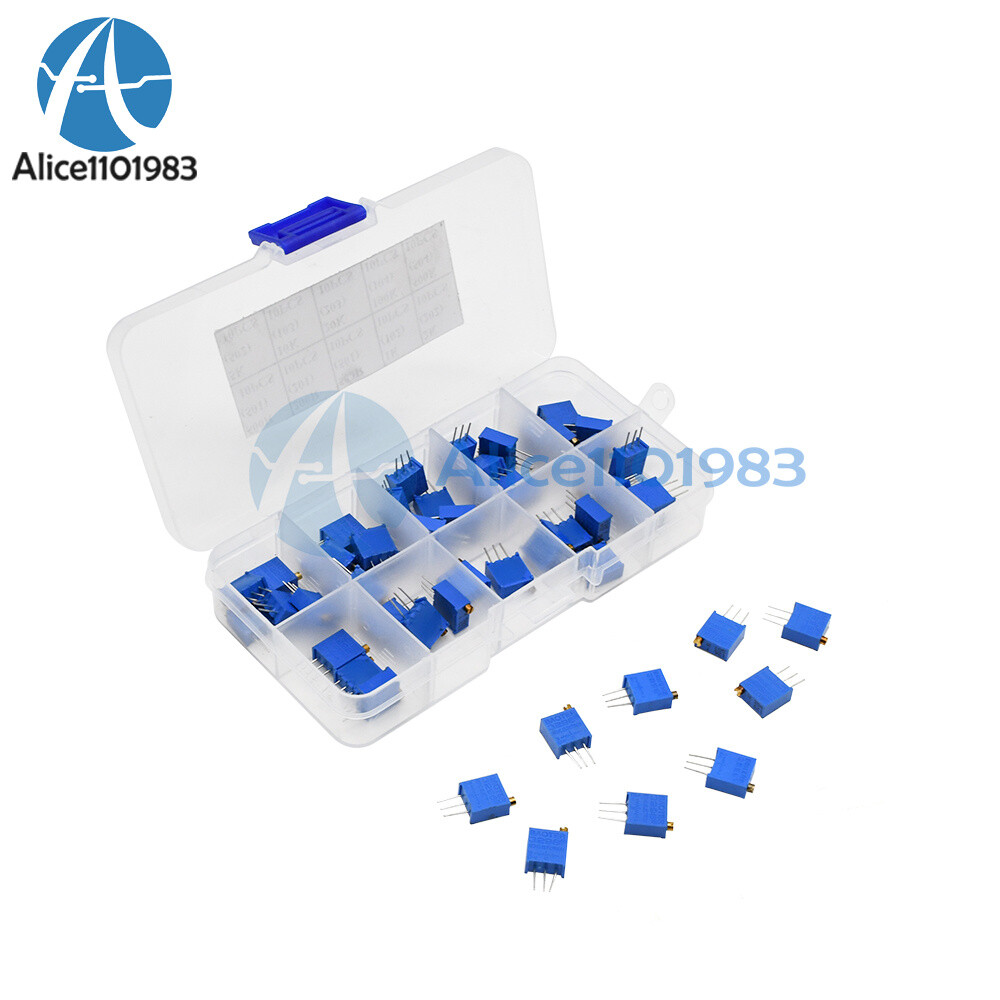 9/10 Specifications 18 20 50 100PCS Potentiometer Adjustable Resistance Package