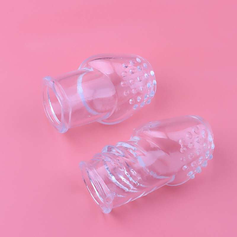 Reusable Delayed Ejaculation Bigger Glans Penis Enlarger Sleeve Extender for Men