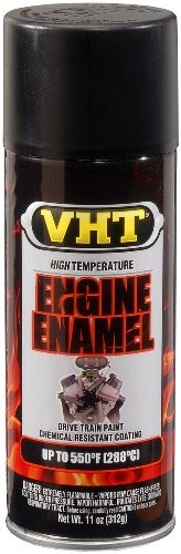 VHT 550 High Heat Engine Enamel 11oz Flat Black Durable Protective Paint