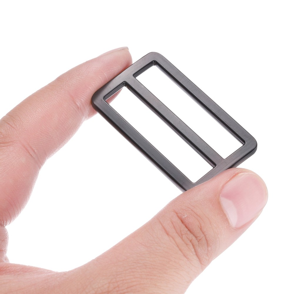 10 Pack 1.5 Inch Tri-Glide Slide Buttons Adjustable Buckle Webbing Strap
