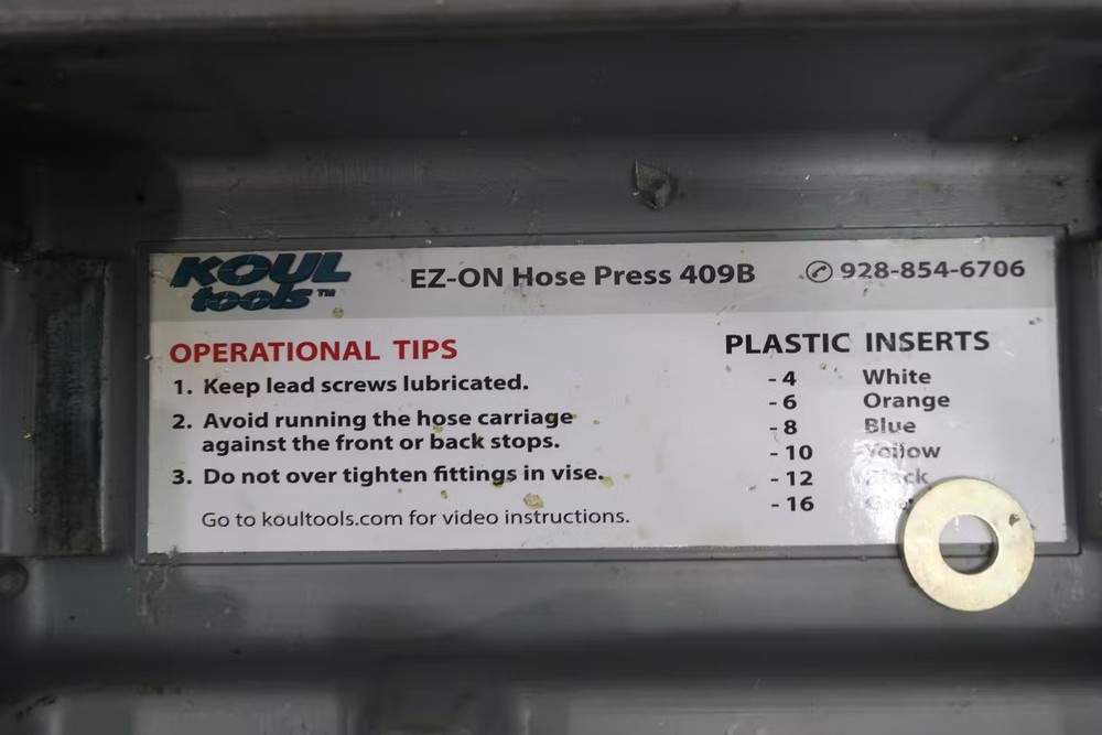 Koul Tools 409B Ez-on Hose Press