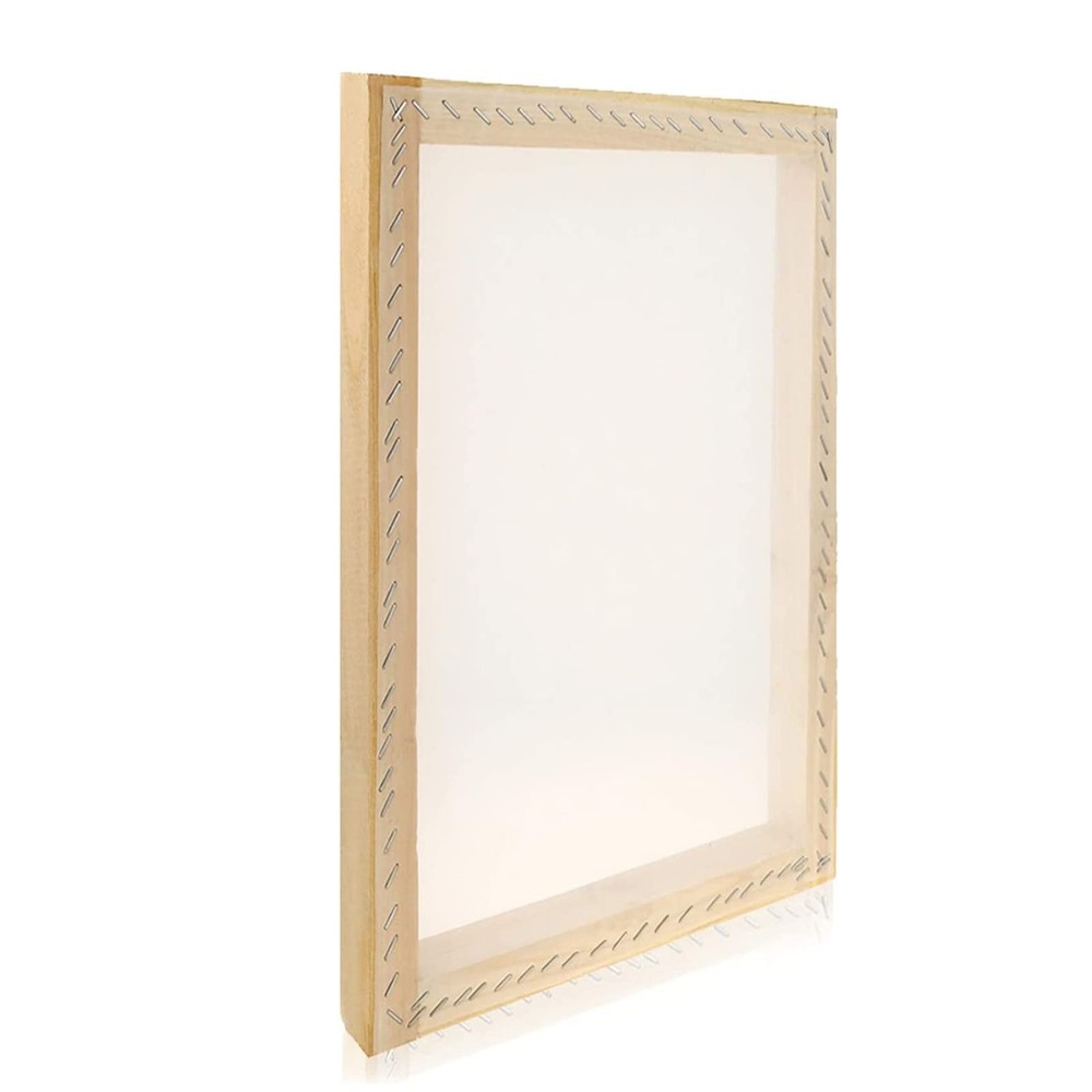Caydo 4 Pieces 4 Size Screen Printing Frame with 110 Mesh for 4