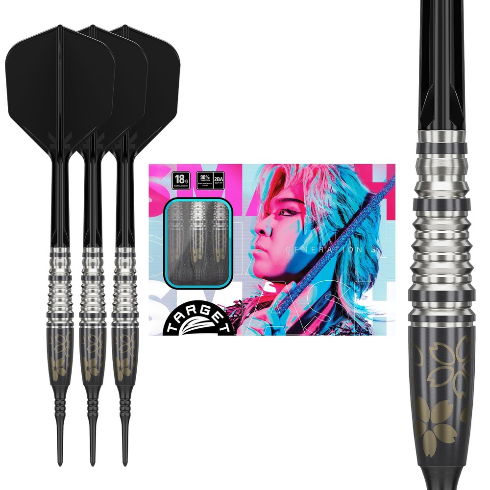 Japan CHARM SMASH GEN3 90% 18G 2BA SOFT TIP