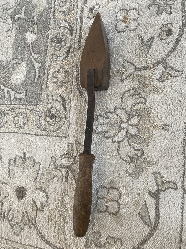 rare very large old Copper Soldering Iron
