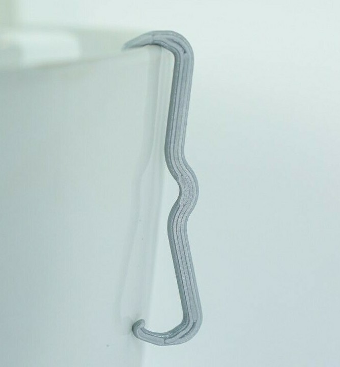 96pc PEGBOARD PEG LOCKS. Clips retain hook in place. 1/4 & 1/8 garage org pegitz