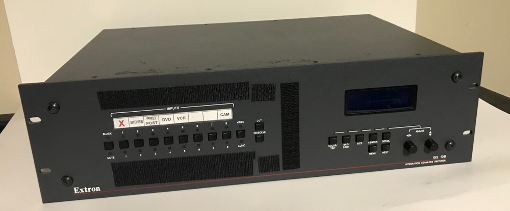 Extron ISS 108 Integration Seamless Video Switcher - 8 Component In