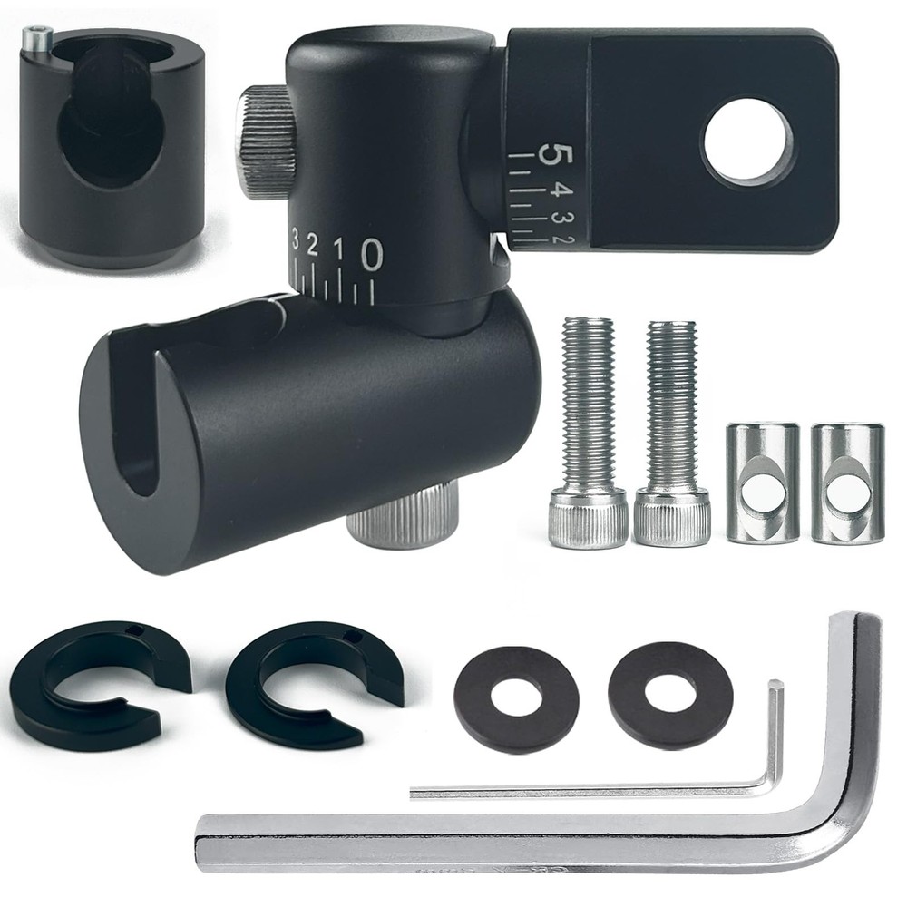 Archery Compound Bow Stabilizer Quick Disconnect Mounting Adapter– Adjustable...