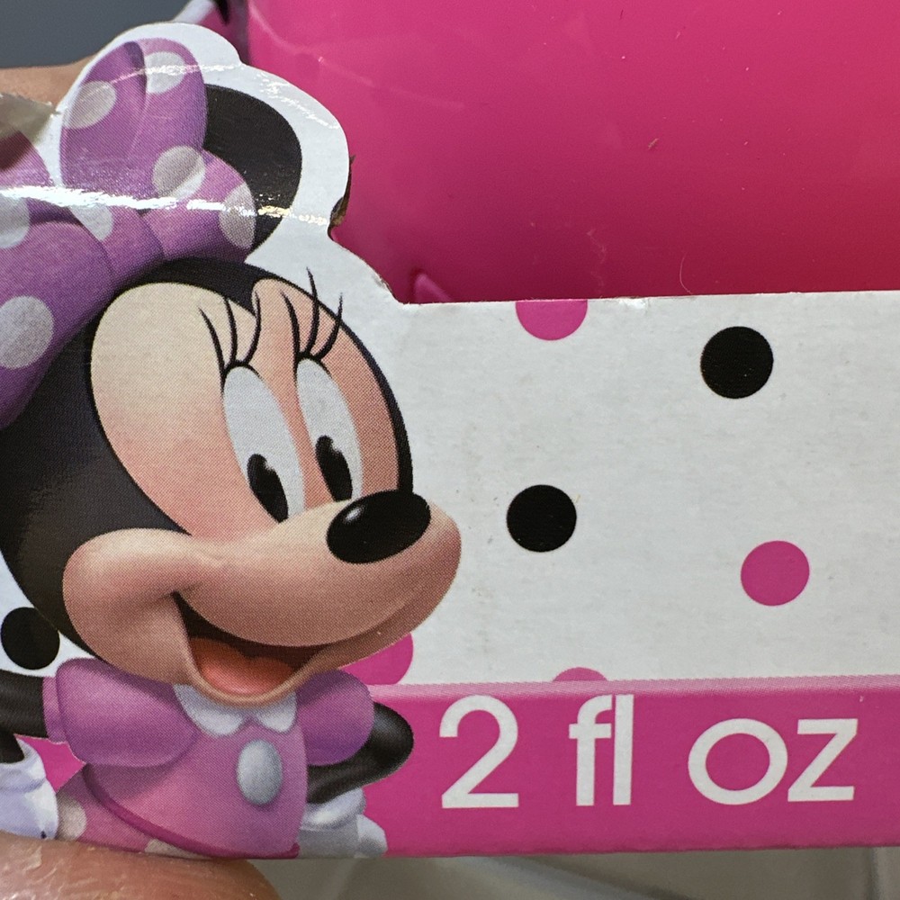 Minnie Mouse Mini Bubble Machine 2022 Disney Junior 2 Fl Oz